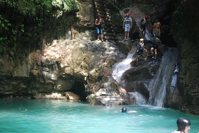 12 Damajagua Falls from Puerto Plata special for cruise passengers - The waterfall descent is the real event
