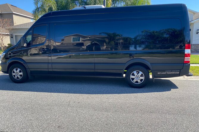 14 Passengers Van private Transfer to/From Port Canaveral One Way - How the $365 price works for your group