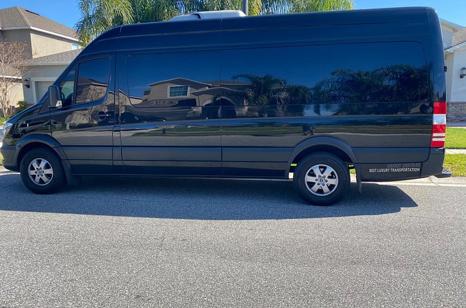 14 Passengers Van private Transfer to/From Port Canaveral One Way - Luggage, car seats, and group comfort