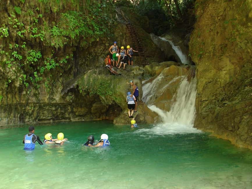 27 Waterfalls of Damajagua Adventure special for cruisers - Dominican lunch after the river