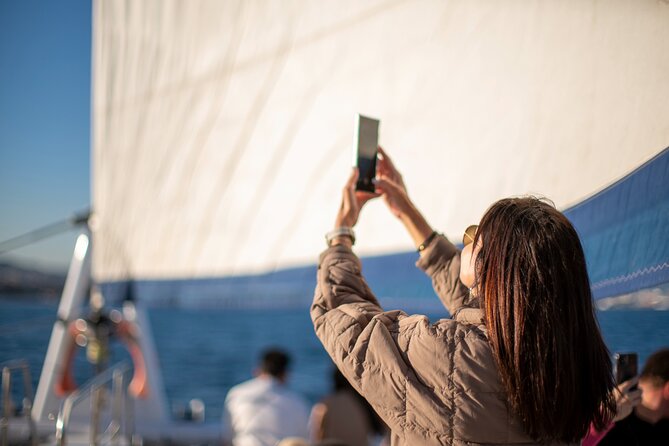 Afterwork on Catamaran with Live Music from Port Olimpic - Port Vell, Maremagnum, and the Old Waterfront