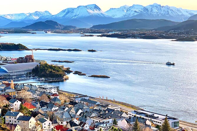 Alesund Sightseeing private tour for cruise passengers - Aalesund Church and a major rebuilding project