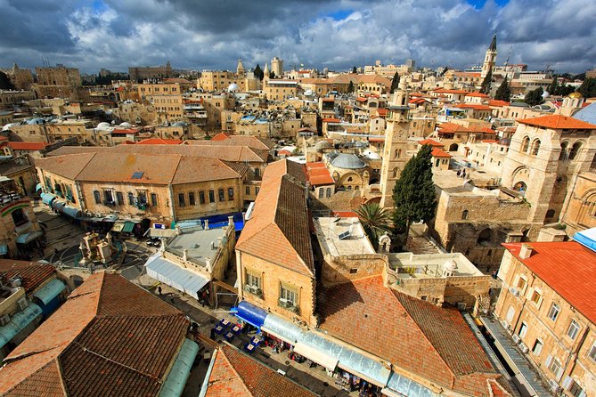 Ashdod Shore Excursion: Jerusalem and Bethlehem - for cruise ship guests only - Mount of Olives: the best opening view of Jerusalem