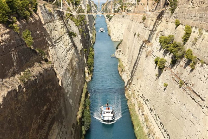 Athens: Ancient Corinth and Canal Shore Excursion - Seeing the Corinth Canal in just 20 minutes
