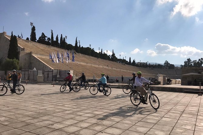 Athens by E-Bike: Monuments, Food & Transfers (Cruise Tour) - Neoclassical Athens and the Panathenaic Stadium