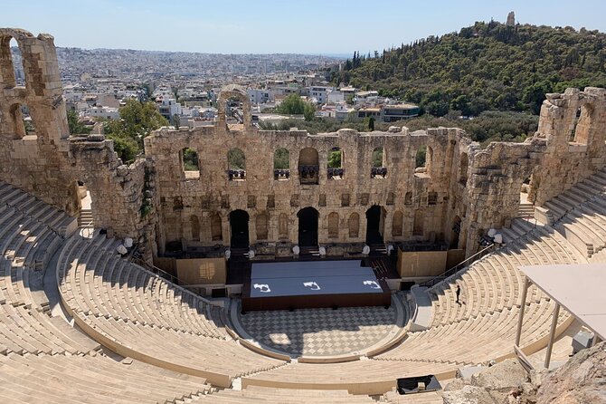 Athens Highlights from the Cruise Ship & Amazing Lunch Included - Panathenaic Stadium and the marble track