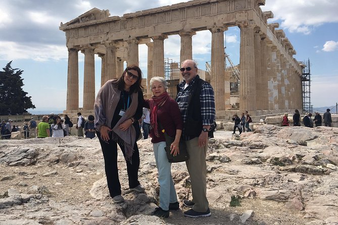 Athens Shore Excursion: Private City Sightseeing and Acropolis Tour - Entering through the Propylaia