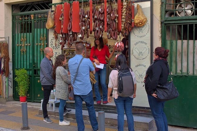Athens Shore Excursion: Small-Group Food Tour - Walking through the real city