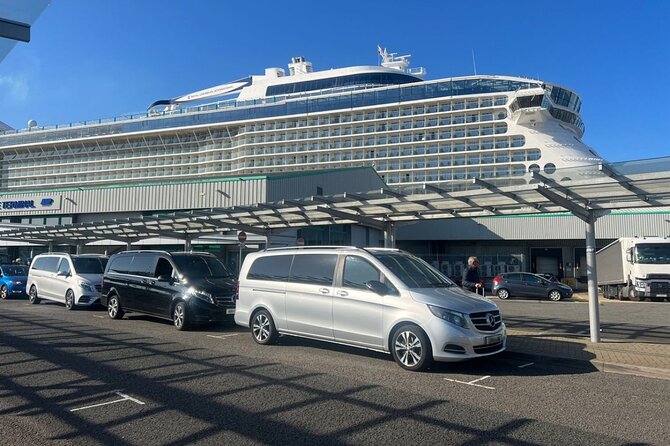 Auckland Downtown Hotel Transfers to/from Cruise Ship in Minivan - What happens from the hotel lobby to the cruise ship