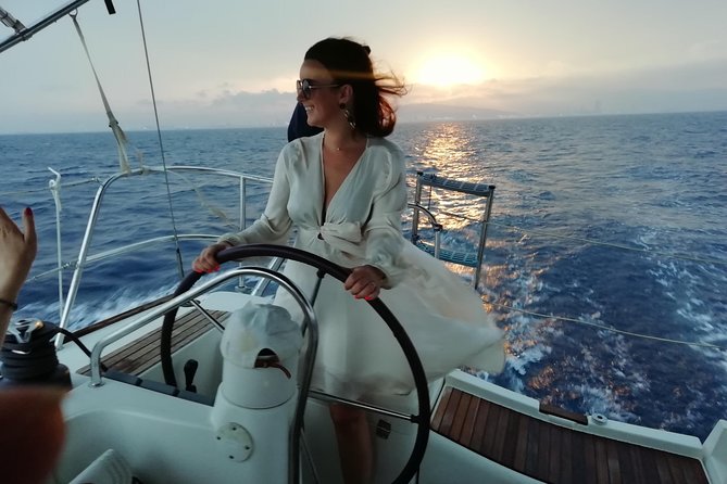 Barcelona Sunset Sailing Cruise from Port Olímpic with Open Bar - Montjuïc Castle from a completely different angle