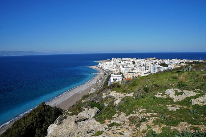 BEST OF RHODES ISLAND - PRIVATE TOUR - SHORE EXCURSION - FULL DAY - 4 People - The road to Lindos, with Tsambika and beach viewpoints