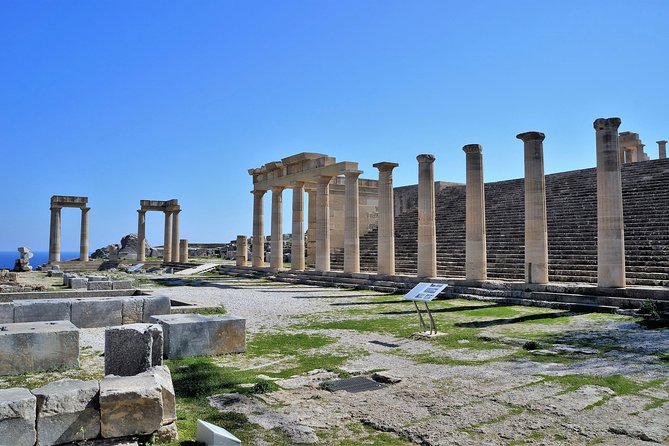 BEST OF RHODES ISLAND - PRIVATE TOUR - SHORE EXCURSION - FULL DAY - 4 People - Monte Smith and the Acropolis of Rhodes Town