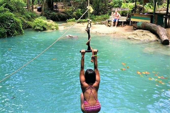 Blue Hole Waterfall & Beach Break Shore Excursion from Port of Falmouth - Key points to know before you book