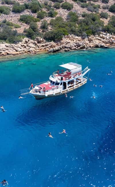 Bodrum: Boat Tour for Mein Schiff and Aida Cruise Passengers - Four bays, clear water, and flexible swim time