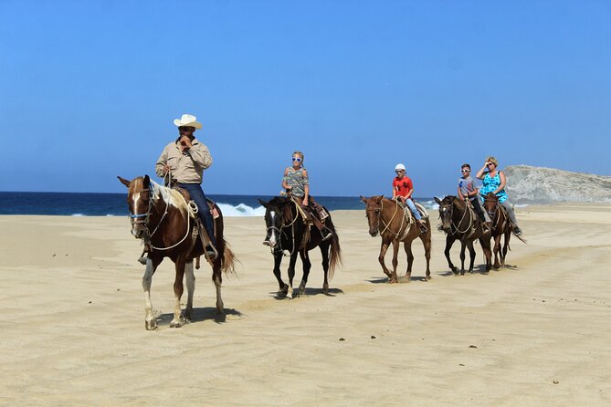 Cabo Shore Excursion: Beach Horseback Ride & Tequila Tasting - The tequila tasting at the end