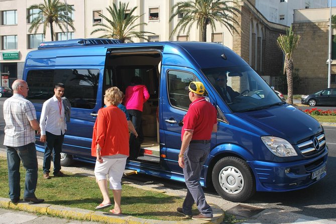 Cadiz Shore Excursion: Scenic & walking tour with cheese and sherry tasting - Puerta de Tierra and the first view of Cádiz
