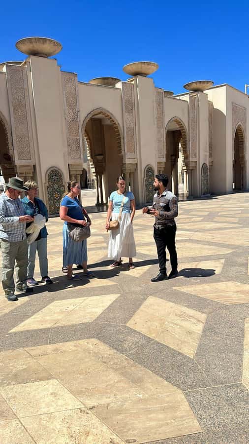 Casablanca day trip from the cruise ship passenger. - Anfa, Ain Diab, and the Corniche