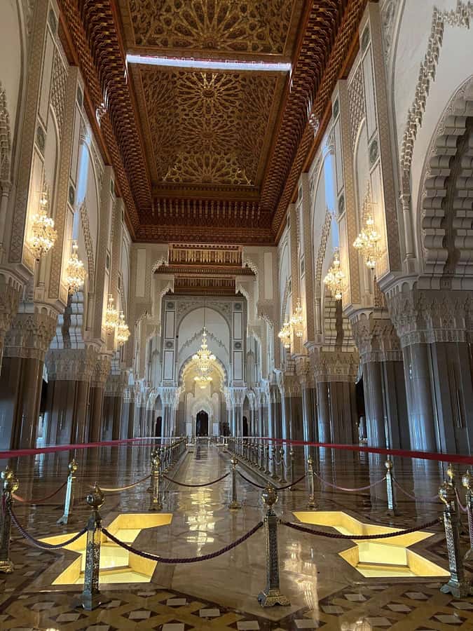 Casablanca day trip from the cruise ship passenger. - From the port to central Casablanca