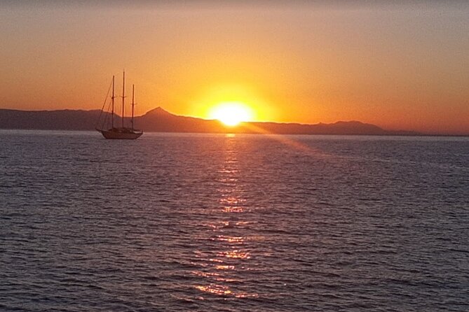 Catamaran ride at sunset from the Port of Denia - Sunset Light, Sea Air, and a Complimentary Drink