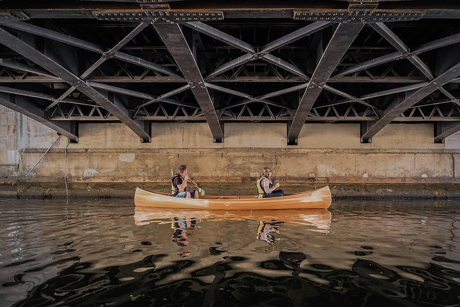 Cedar canoe tour in Klaipeda - ideal for Cruise Ship travelers. - Meeting the Meridian on the Dane River