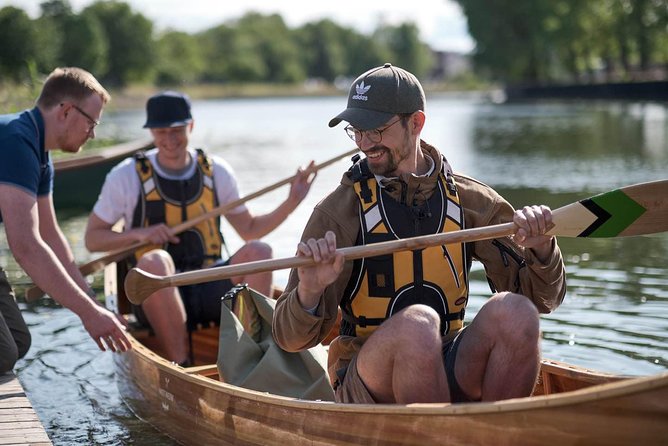 Cedar canoe tour in Klaipeda - ideal for Cruise Ship travelers. - Weather, clothing, and comfort on the water