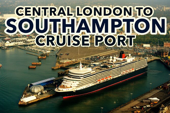 Central London to Southampton Cruise Port Private transfers - Choosing the right car for your luggage