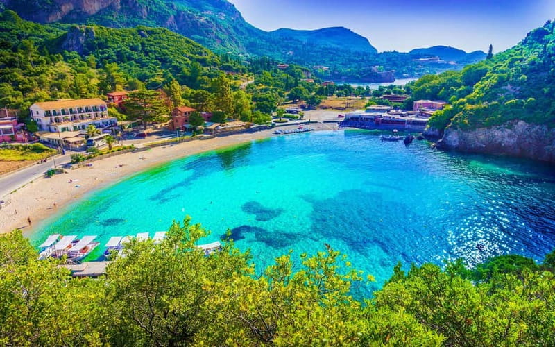 Corfu: Shore Excursion for cruise passengers - The beach and the optional cave boat