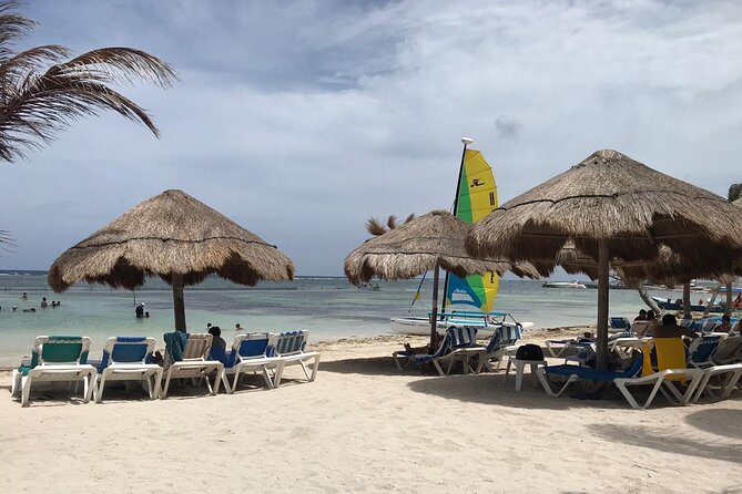 Costa Maya All Included Beach Break from Cruise Port - The water: shallow, calm, and changeable