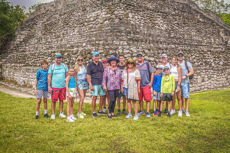Costa Maya: Chacchoben Mayan Ruins Private Cruise Excursion - History with birds, plants, and spider monkeys