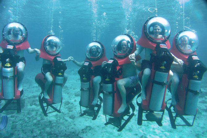 Cozumel Shore Excursion: Mini-SUB Diving Adventure - Sitting below the surface in a Mini-SUB