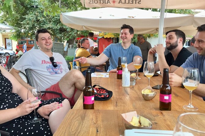 Cruise Ship Guest Beer & Food Tour - Chania Old Port - Stop two: Greek produce at Zampeliou