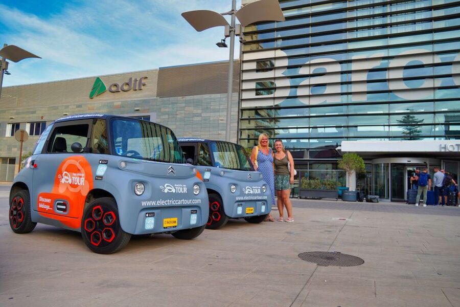 Cruise Terminal Pickup: Málaga in 2 Hours by Electric Car - Driver rules, children, and comfort