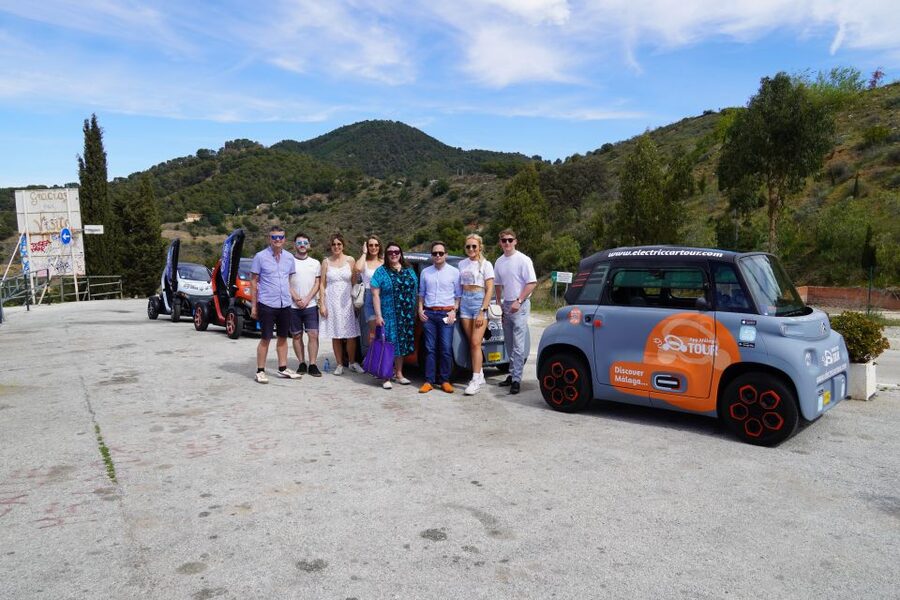 Cruise Terminal Pickup: Málaga in 2 Hours by Electric Car - From Centre Pompidou to La Malagueta