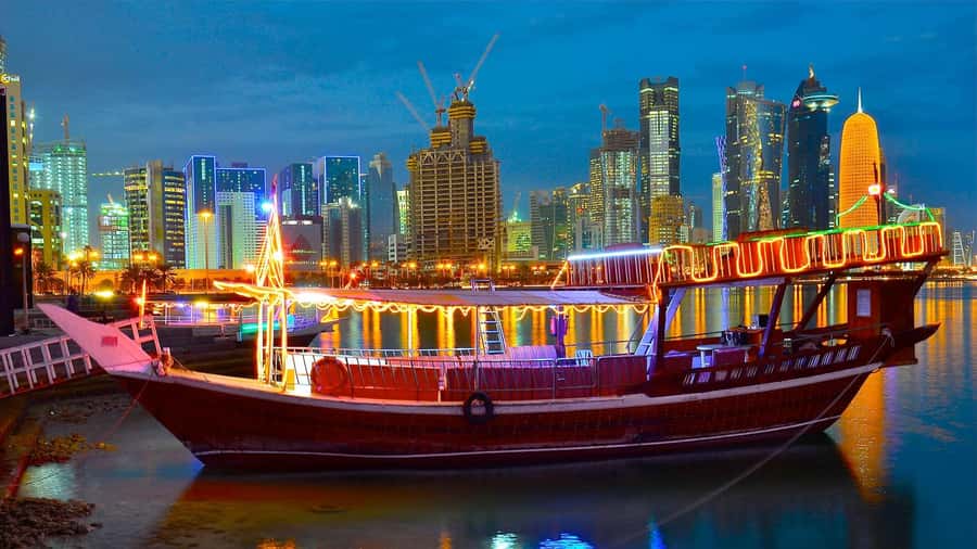 Doha City Tour from Doha Port Cruise Ship Terminal - West Bay and the Corniche: Doha’s modern skyline