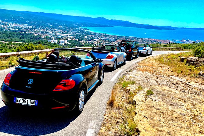 Drive by cabriolet from Marseille cruise port to cassis - Why the cabriolet makes this Marseille shore trip different