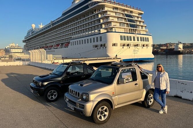 Drive by cabriolet from Marseille cruise port to cassis - Cap Canaille and the Route des Crêtes