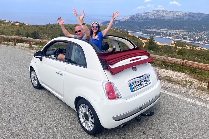 Drive by cabriolet from Marseille cruise port to cassis - Free time in the port of Cassis