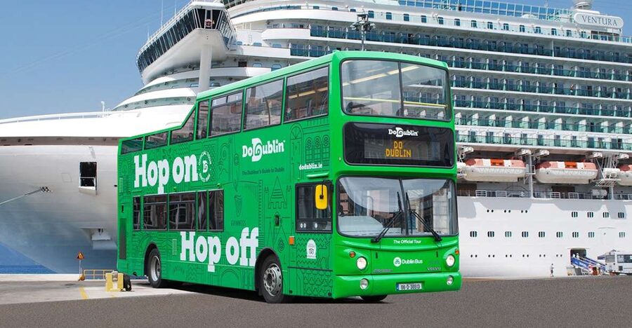Dublin: Cruise Excursion Hop-On Hop-Off Tour & Rail Ticket - Key points to know before you book