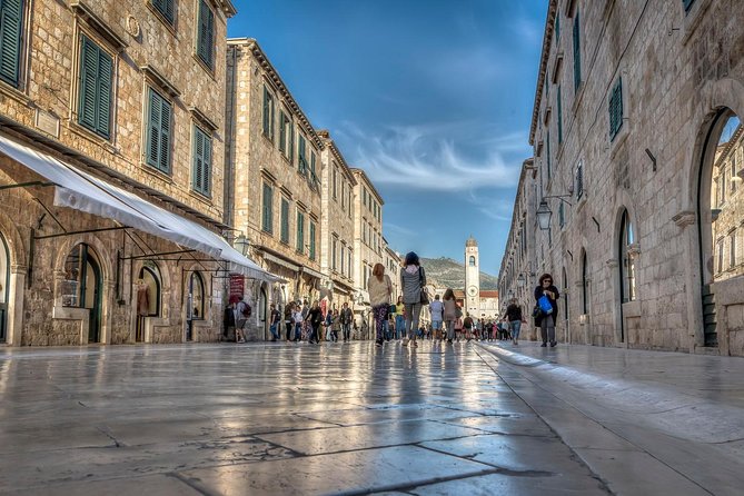 Dubrovnik Above Beyond, Srdj drive & guided Old Town PRIVATE SHORE EXCURSION - Crossing the bridge and seeing the cruise port from above