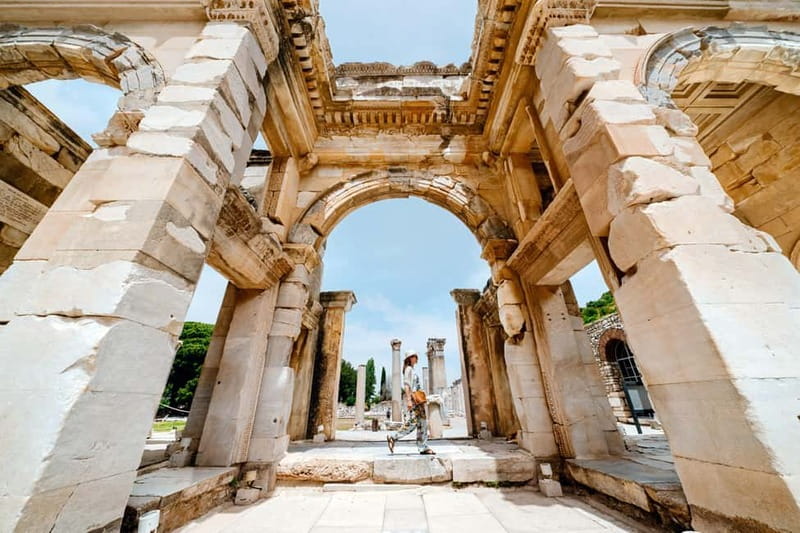 Ephesus Ancient City with Best Guides Only For Cruise Guests - Walking Ephesus, from public toilets to the Great Theatre