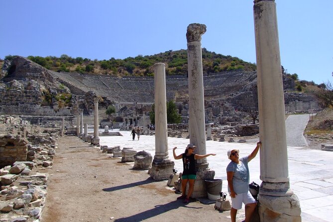 Ephesus and House of Mary from Kusadasi Cruise Port - The Odeon and the first glimpse of ancient Ephesus
