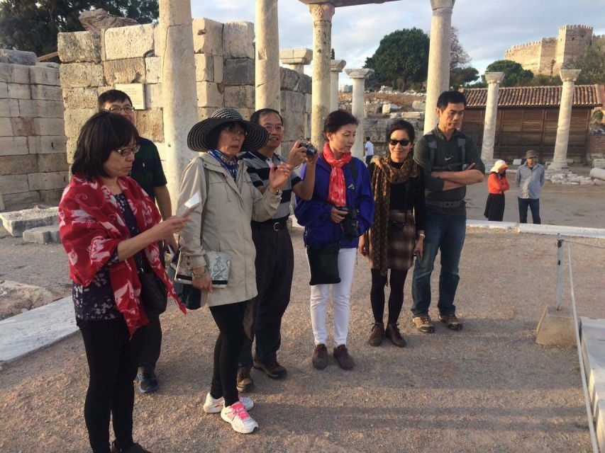 Ephesus: Mary's House Tour with Tickets + Lunch For Cruisers - The Temple of Artemis in 30 minutes