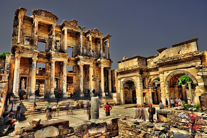 Ephesus Shared Tour for Cruise Passengers from Kusadasi Port - Walking through Ephesus, from the Odeon to the Grand Theater