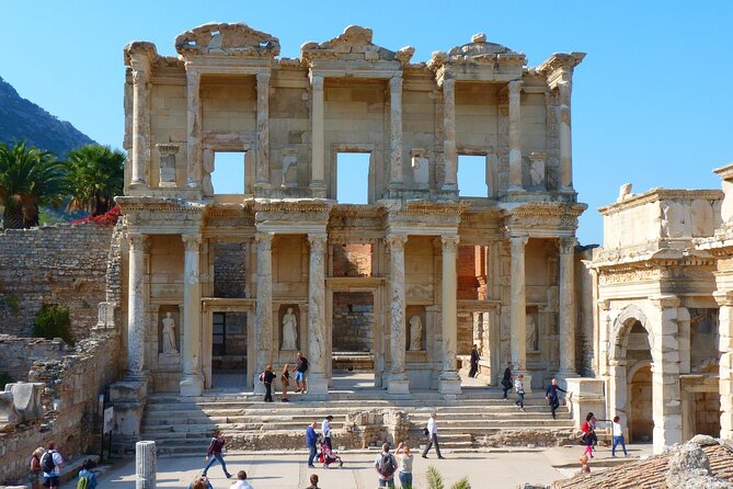 Ephesus Shore Excursion Private Guided Tour - The Celsus Library and the city’s grand front doors