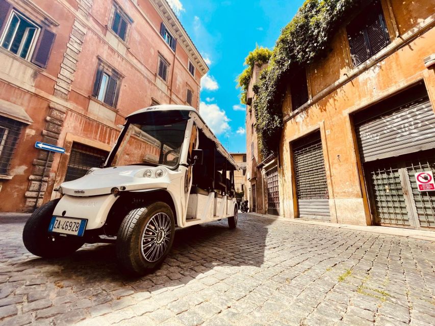 Exclusive 6 hours tour of Rome in Golf cart for Cruisers - What the $171.29 price includes