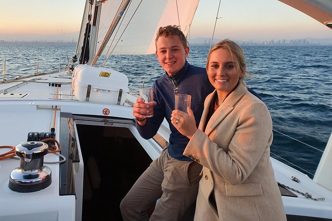 Exclusive Barcelona Private Luxury Sailing Cruise with Open Bar - Leaving Port Olimpic with Barcelona behind you