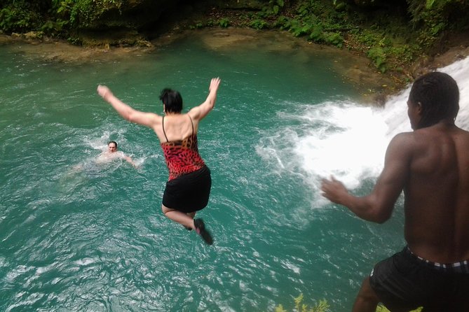 Falmouth Shore Excursion: Blue Hole, White River Tubing - Key points at a glance