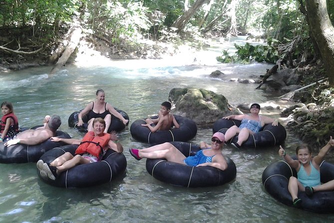 Falmouth Shore Excursion: Blue Hole, White River Tubing - Columbus Park offers a brief historical pause