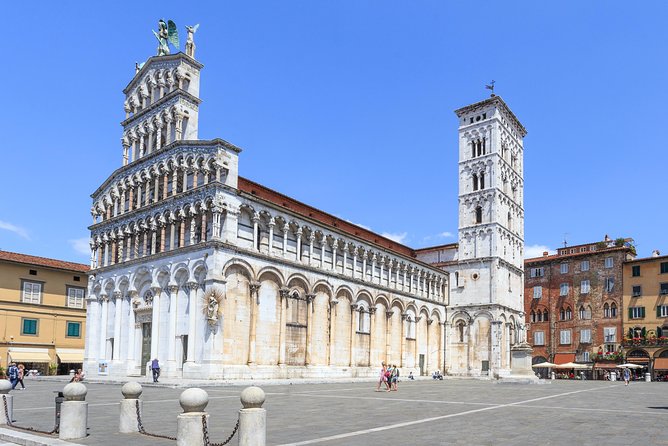 Florence and Lucca Shore Excursion from Livorno Port - Piazza della Repubblica and Ponte Vecchio keep you in central Florence