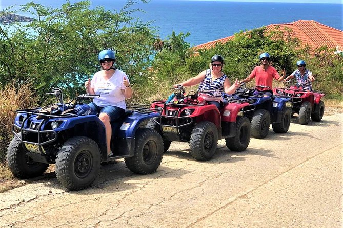 For cruise passengers: Guided ATV Tour of Dutch & French St. Maarten - Riding from the Dutch side into French Saint Martin